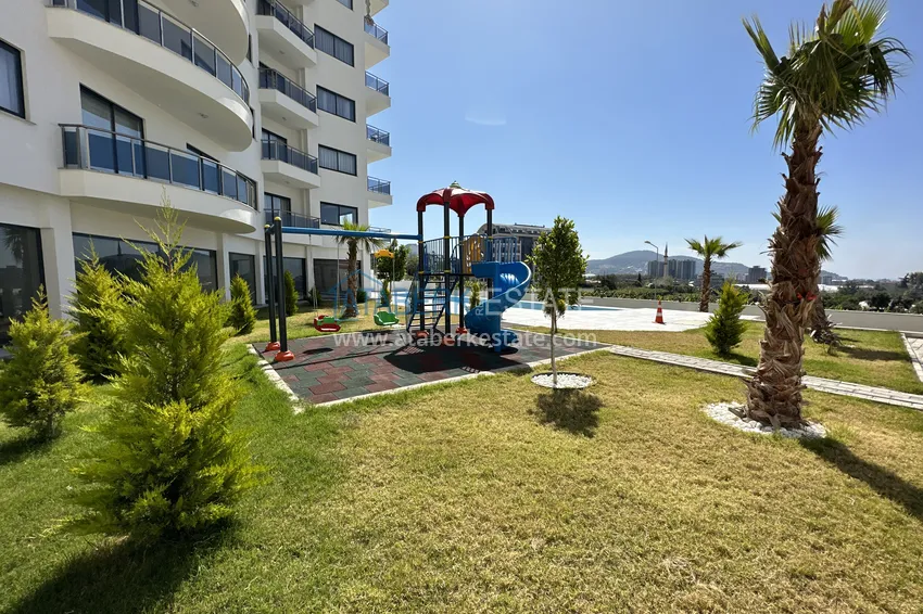 Apartment 1+1 with furniture and sea view, Mahmutlar district — Alanya 13 