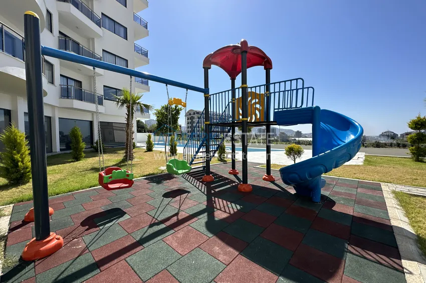 Apartment 1+1 with furniture and sea view, Mahmutlar district — Alanya 14 