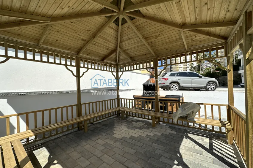 Apartment 1+1 with furniture and sea view, Mahmutlar district — Alanya 15 