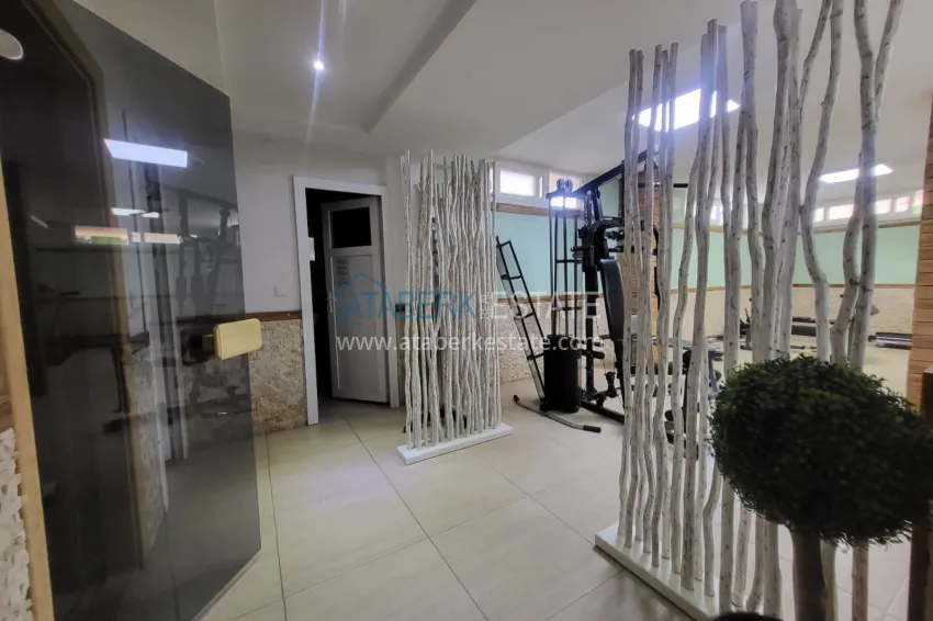 One bedroom apartment with a glazed balcony in Alanya, Oba district 18 