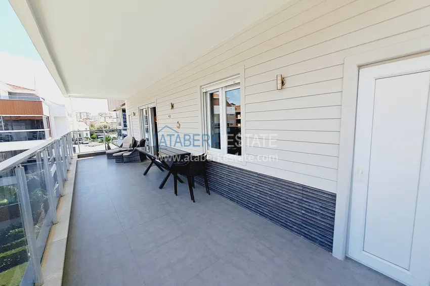 Purchase  Property for a residence permit - Duplex penthouse with furniture in Alanya, Oba district 13 