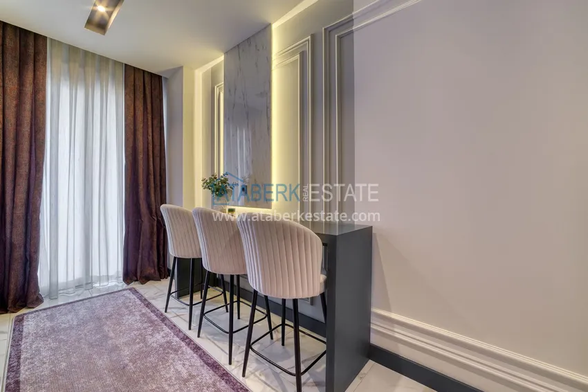 Purchase  An apartment with a designer interior and a separate kitchen in the center of Mahmutlar - Saturday Market District 13 