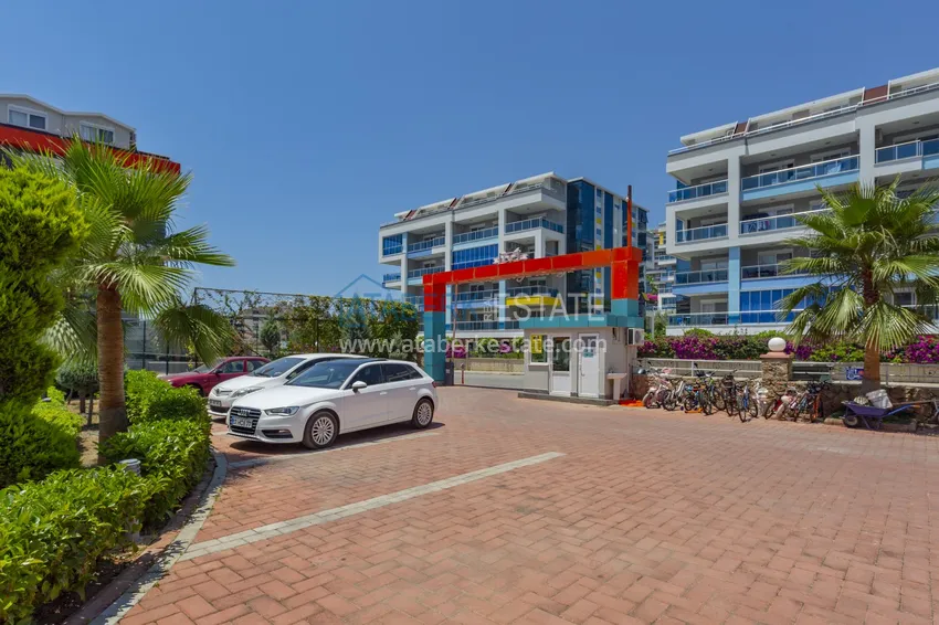 Duplex penthouse with sea view in an ultra-luxury complex, Alanya Kestel district 11