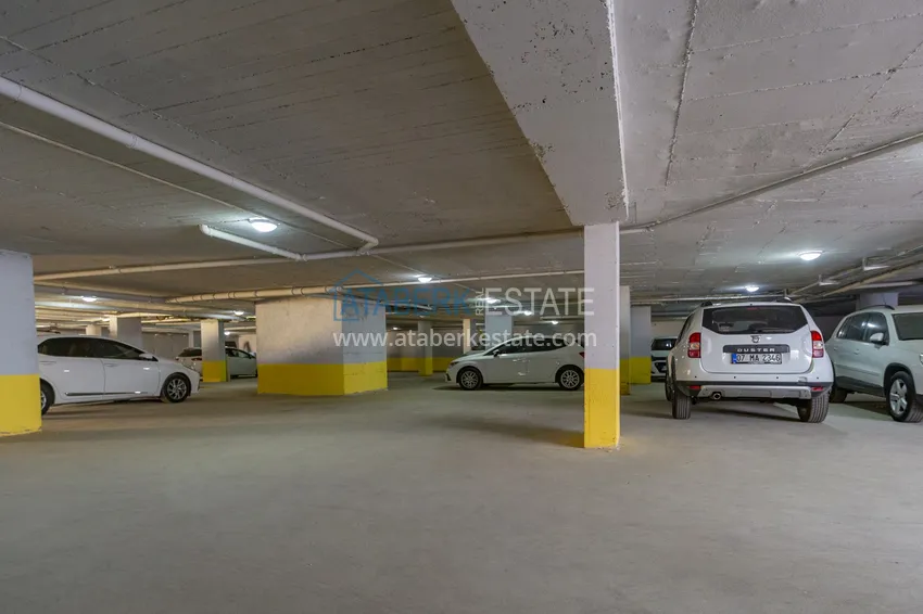 Duplex penthouse with sea view in an ultra-luxury complex, Alanya Kestel district 12