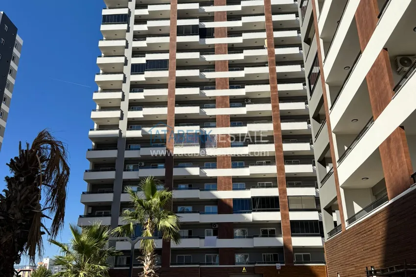 One bedroom apartment 75 m2 with sea view in Mersin, Arpaçbakhshish 14 