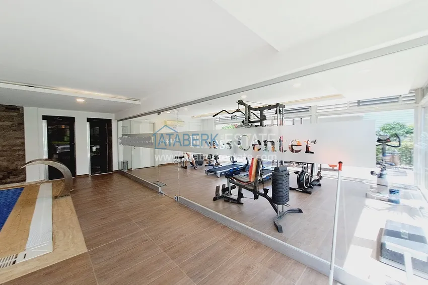 Property for a residence permit - Duplex penthouse with furniture in Alanya, Oba district 14 