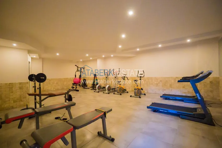 Two-bedroom apartment with furniture and separate kitchen apartment in Mahmutlar 16 