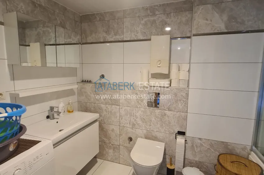 Purchase  Furnished 2+1 apartment in a prestigious residential complex, Cikcilli district — Alanya 13 