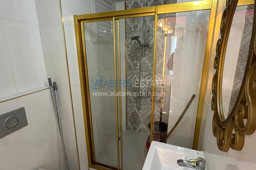 Purchase Stylish penthouse with furniture and a glazed balcony in Teje district, Mersin 13 