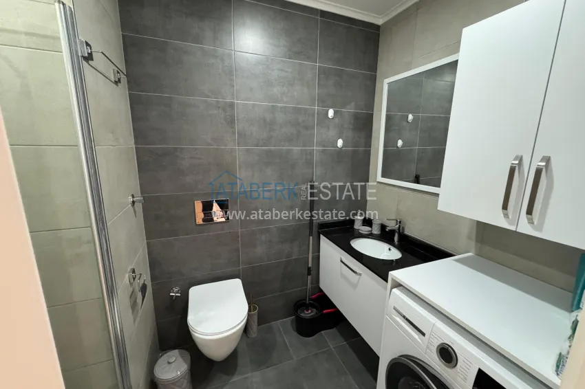 Purchase One bedroom apartment with furniture and a glazed balcony in Mahmutlar, Alanya 15 