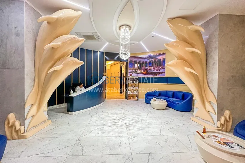 Furnished one-bedroom apartment in a complex with hotel infrastructure, Mahmutlar district — Alanya  19 