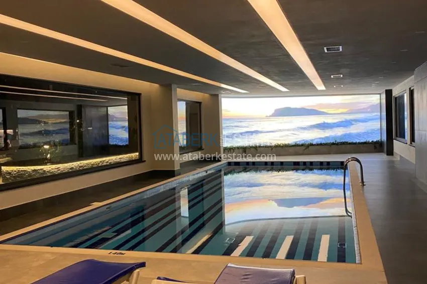 Turnkey three-room apartment in the center of Alanya, just 5 minutes from Cleopatra Beach 15 