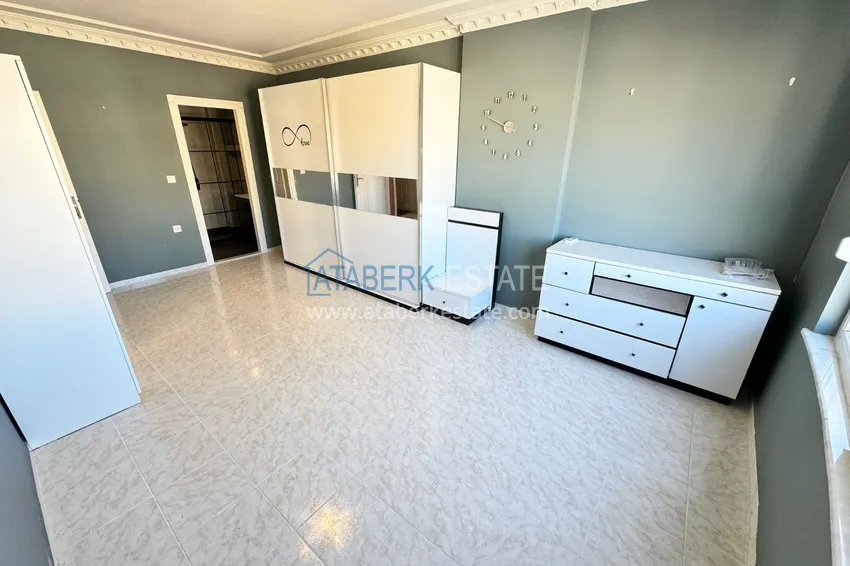 Purchase  Apartment in Mahmutlar partially furnished with a glazed balcony and sea view 15 