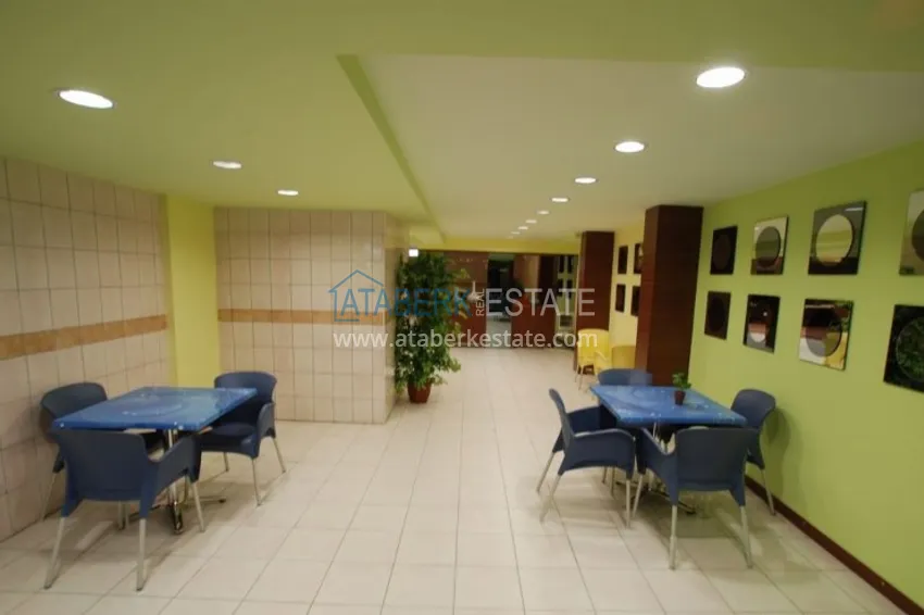 2+1 apartment with furniture and a glazed balcony just 300 meters from the sea, Oba district - Alanya 15 