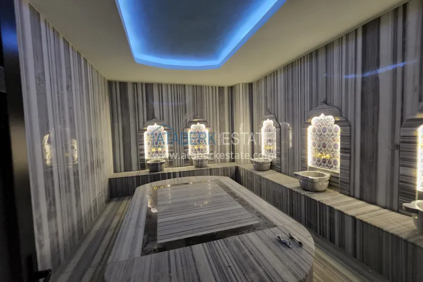 Penthouse with luxury furniture in a modern complex — Alanya, Mahmutlar district 14 