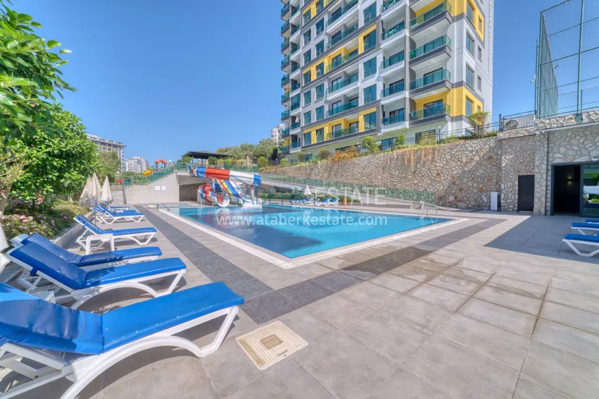 Turnkey two-bedroom apartment in Mahmutlar in a modern complex 14 