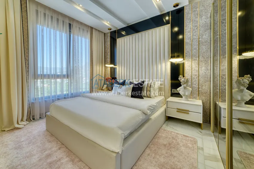 Purchase  An apartment with a designer interior and a separate kitchen in the center of Mahmutlar - Saturday Market District 16 