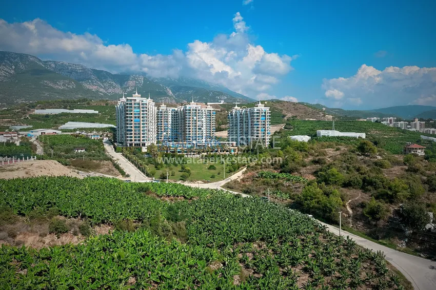 Apartment 1+1 with furniture and sea view, Mahmutlar district — Alanya 19 