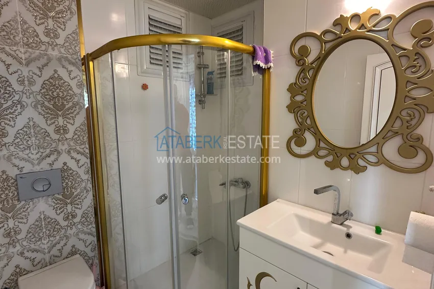 Purchase Stylish penthouse with furniture and a glazed balcony in Teje district, Mersin 14 