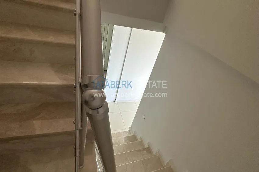 Purchase Duplex penthouse with sea view in an ultra-luxury complex, Alanya Kestel district 15