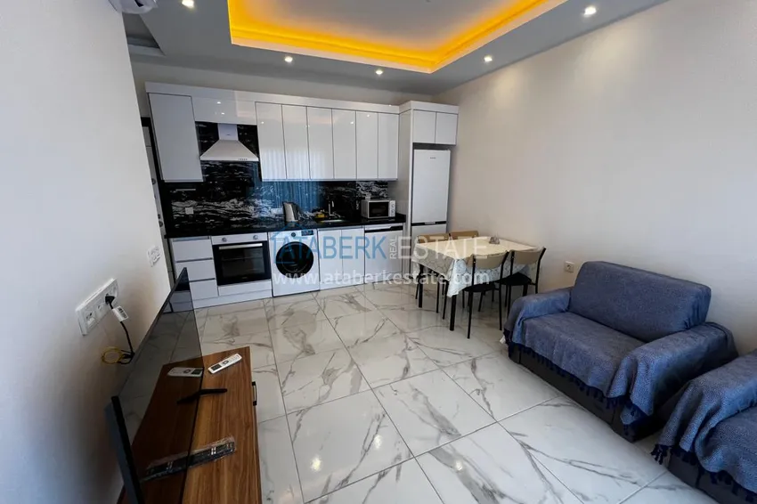 Purchase  Furnished one-bedroom apartment in Avsallar — ideal for renting A79 15 