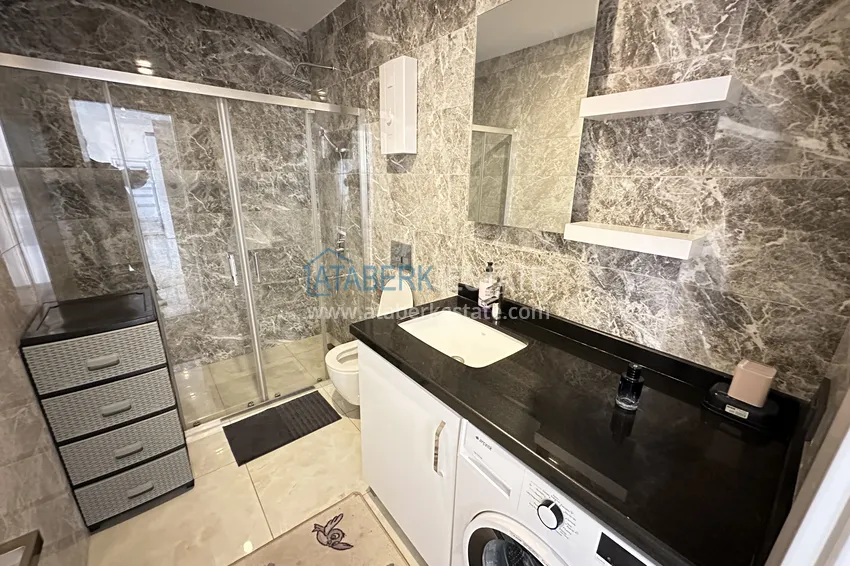 Purchase  Turnkey three-room apartment in the center of Alanya, just 5 minutes from Cleopatra Beach 15 