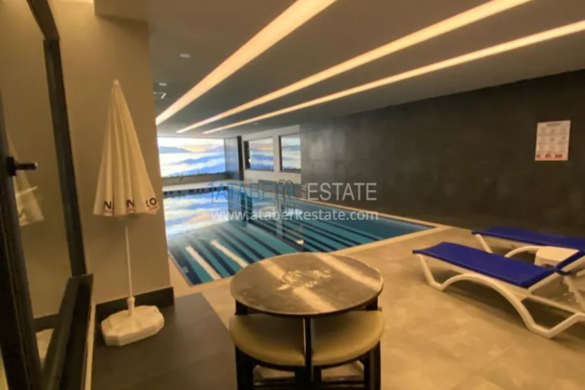 Turnkey three-room apartment in the center of Alanya, just 5 minutes from Cleopatra Beach 16 