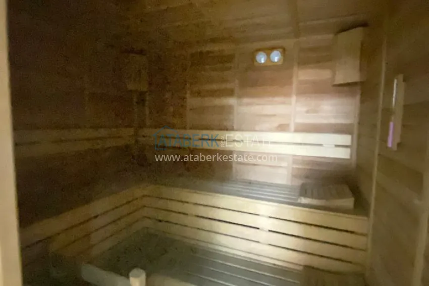 One bedroom apartment with a glazed balcony in Alanya, Oba district 23 