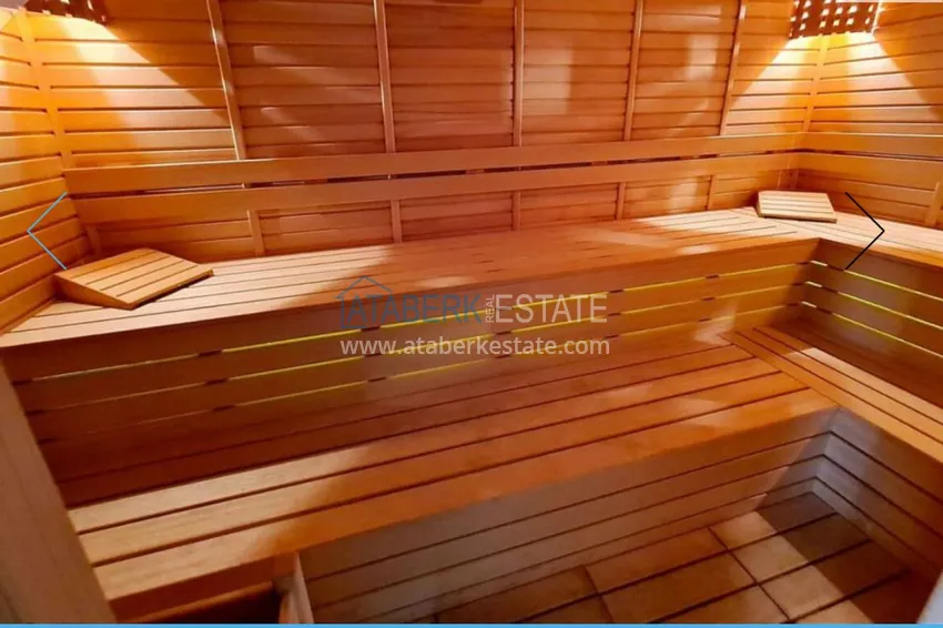 Two-bedroom apartment with furniture and separate kitchen apartment in Mahmutlar 18 