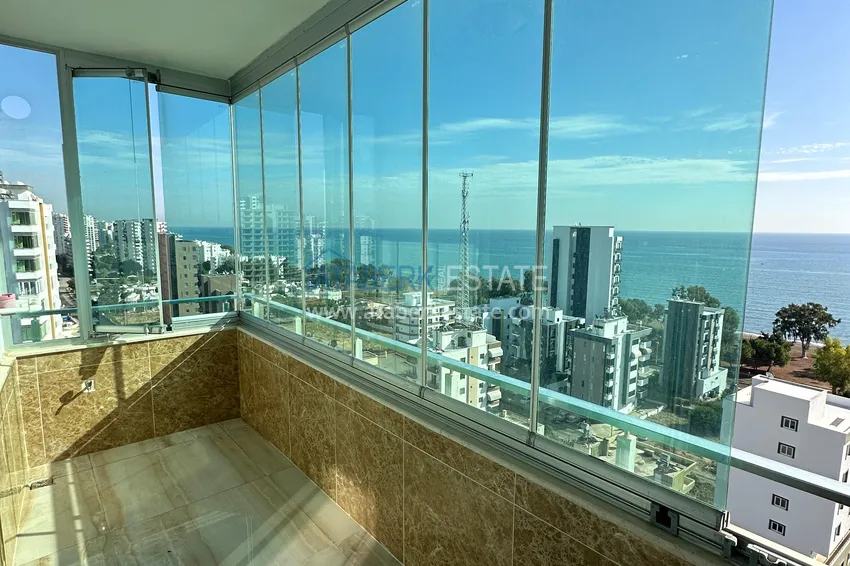 Purchase Stylish penthouse with furniture and a glazed balcony in Teje district, Mersin 15 