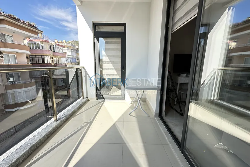 Purchase  Turnkey three-room apartment in the center of Alanya, just 5 minutes from Cleopatra Beach 16 