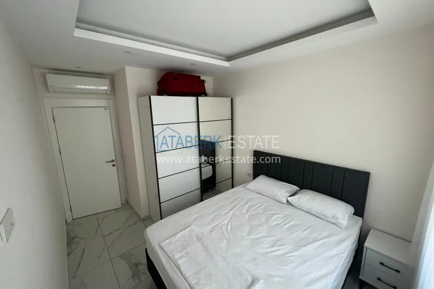 Purchase  Apartment for rent in Alanya, one bedroom with furniture and sea view A20 16 