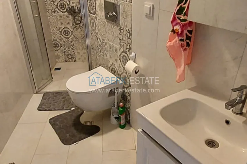 Purchase 1+1 apartment with furniture and sea view in a new complex - Mahmutlar district, Alanya 16