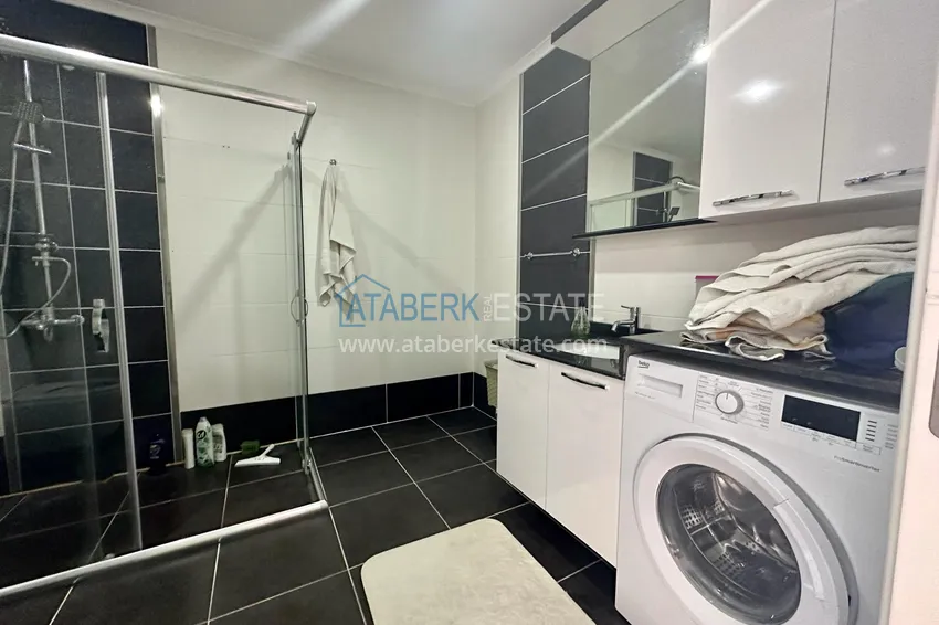 Purchase Duplex penthouse with sea view in an ultra-luxury complex, Alanya Kestel district 17