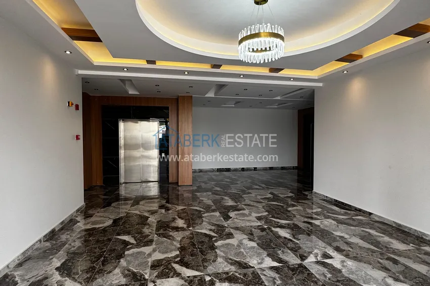 One bedroom apartment with new furniture, separate kitchen and 2 balconies in Mersin, Tomyuk 19