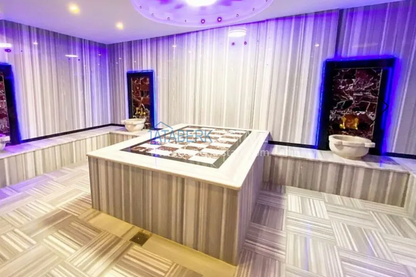 Two-bedroom apartment with furniture and separate kitchen apartment in Mahmutlar 19 