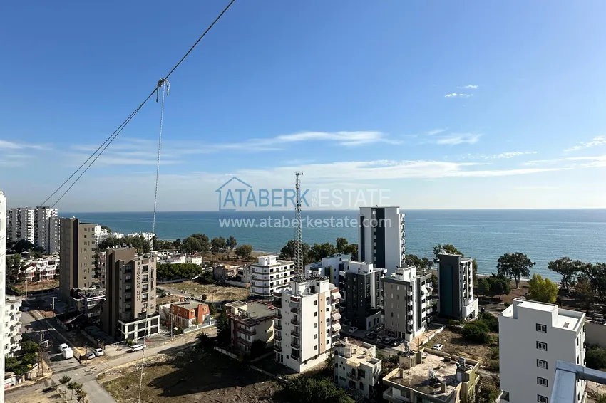 Purchase Stylish penthouse with furniture and a glazed balcony in Teje district, Mersin 16 