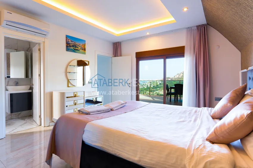 Purchase  Turnkey villas in Alanya, suitable for citizenship and rent — Alanya, Bektash district 17 