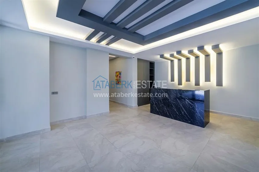 One bedroom apartment with sea and mountain views, Mahmutlar district — Alanya 17 