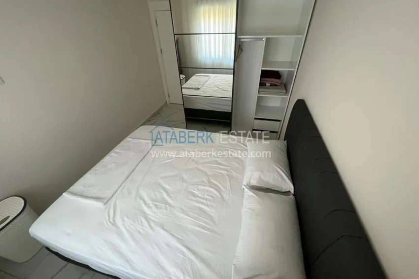 Purchase  Apartment for rent in Alanya, one bedroom with furniture and sea view A20 18 