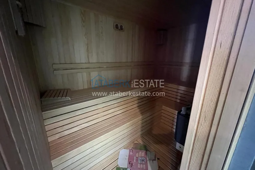 Furnished three-room apartment in a prestigious area of Alanya, Oba 18 