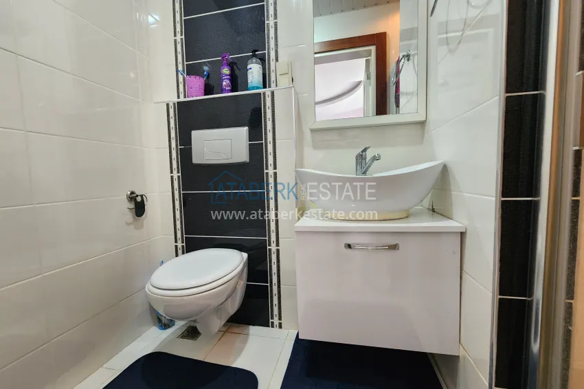 Purchase Penthouse duplex 3+1 furnished with sea and mountain views, Kestel district — Alanya 19 