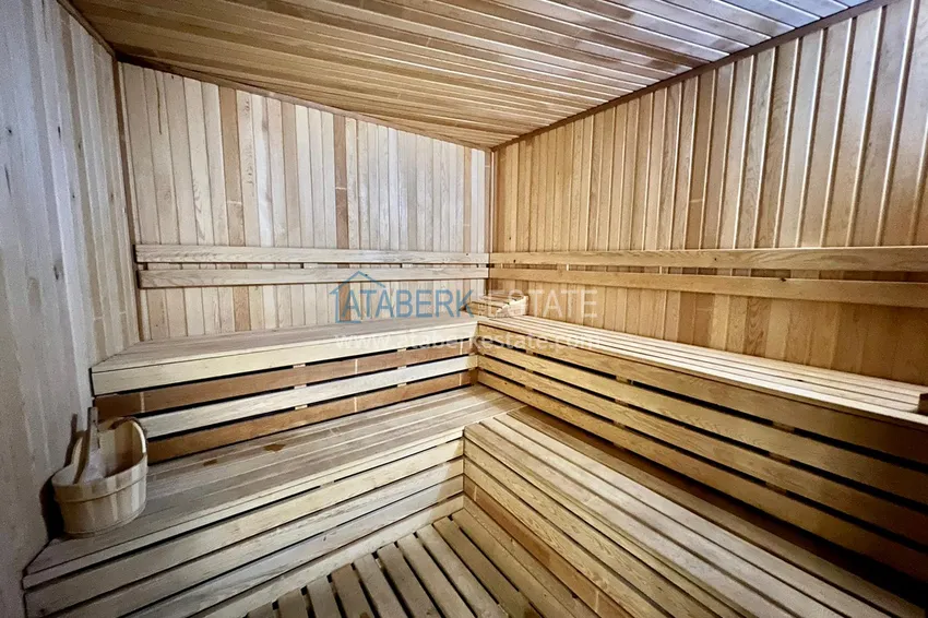 Furnished one-bedroom apartment in a complex with hotel infrastructure, Mahmutlar district — Alanya  25 