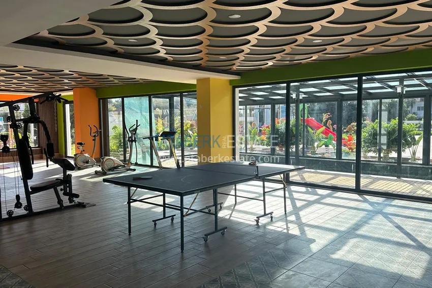 Finished 1+1 apartment in a new residential complex, Avsallar district — Alanya 17 