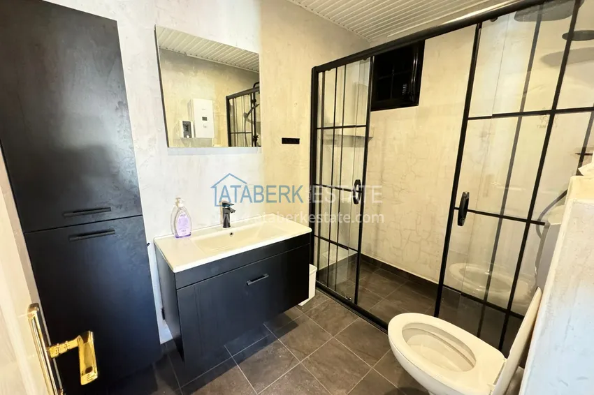 Purchase  Apartment in Mahmutlar partially furnished with a glazed balcony and sea view 20 