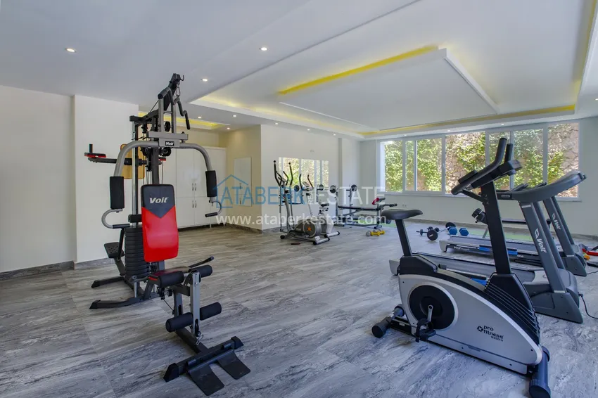 Duplex penthouse with sea view in an ultra-luxury complex, Alanya Kestel district 18