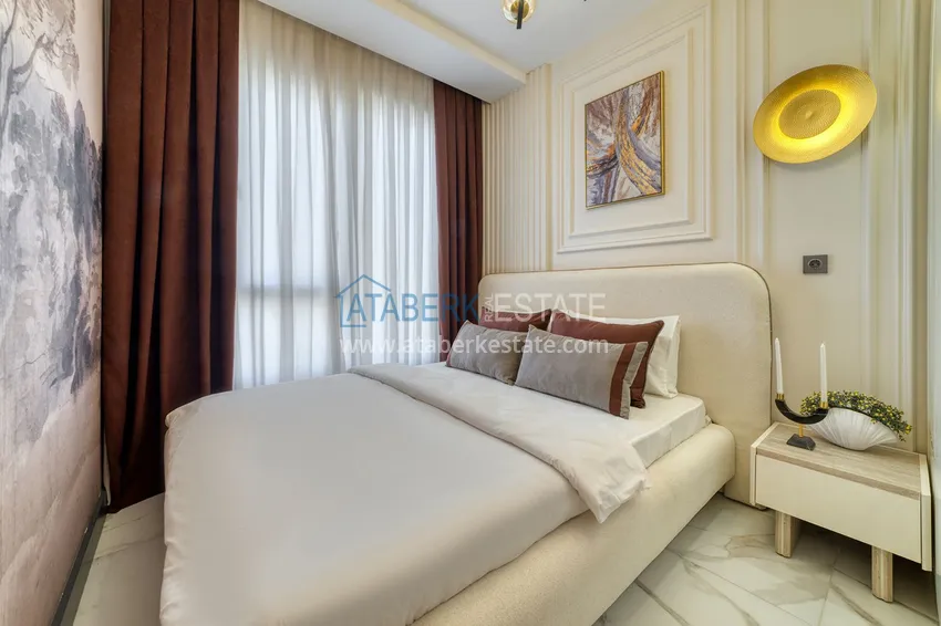 Purchase  An apartment with a designer interior and a separate kitchen in the center of Mahmutlar - Saturday Market District 21 
