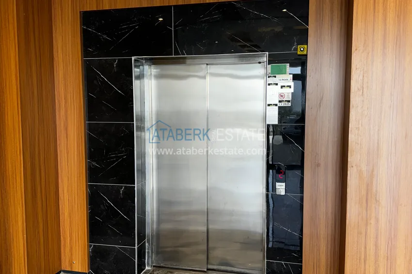 One bedroom apartment with new furniture, separate kitchen and 2 balconies in Mersin, Tomyuk 22