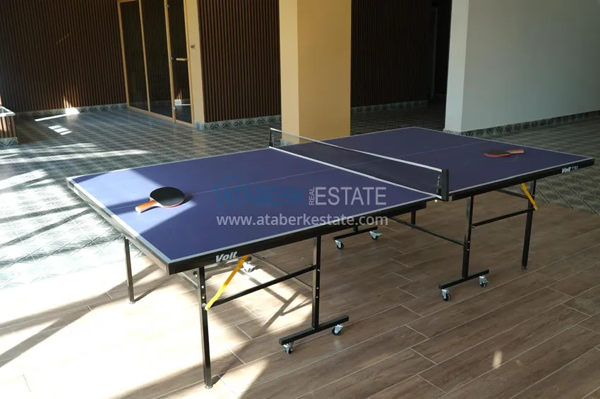 Finished 1+1 apartment in a new residential complex, Avsallar district — Alanya 18 