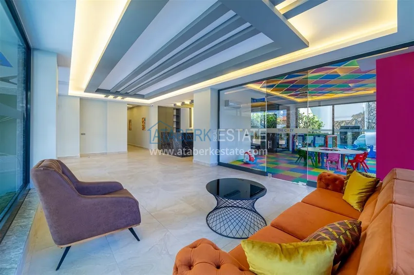 Three-room apartment with furniture and mountain views, Mahmutlar district — Alanya 18 